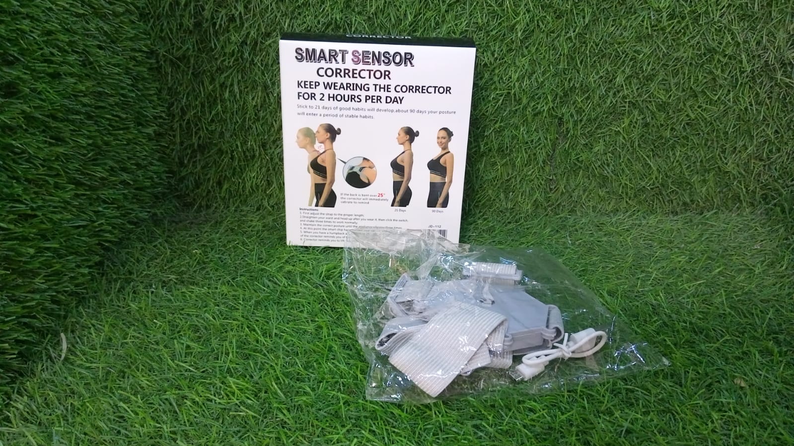 6875 Smart Back Posture Corrector, Shoulder and Back Posture Band Posture Reminder with Smart Vibration Sensor Reminder for Kids Men and Women 6875 Smart Back Posture Corrector, Shoulder and Back Posture Band Posture Reminder with Smart Vibration Sensor Reminder for Kids Men and Women